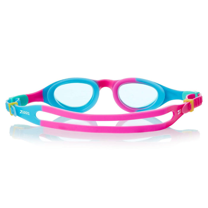 Occhialini da nuoto Super Seal Junior Rosa-Blu Lenti Fumé-Blu Zoggs 461327PKBLTBL