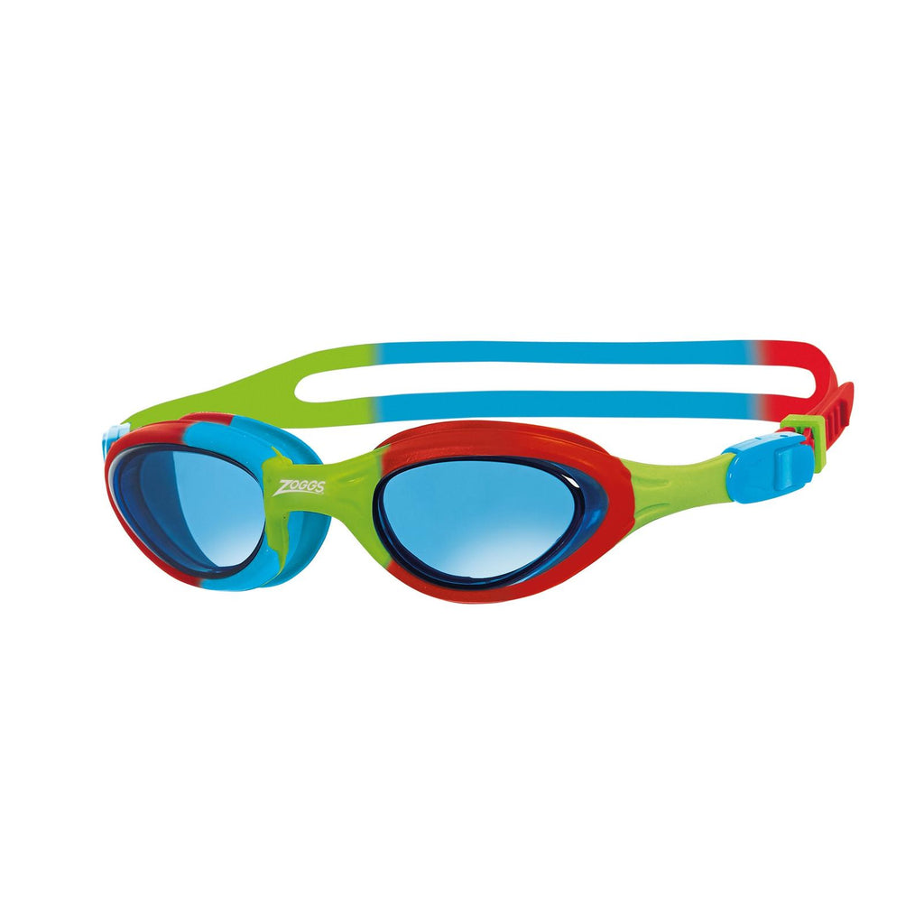 Occhialini da nuoto Super Seal Junior Rosso-Blu Lenti Fumé-Blu Zoggs 461327RDBLTBL