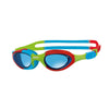 Occhialini da nuoto Super Seal Junior Rosso-Blu Lenti Fumé-Blu Zoggs 461327RDBLTBL