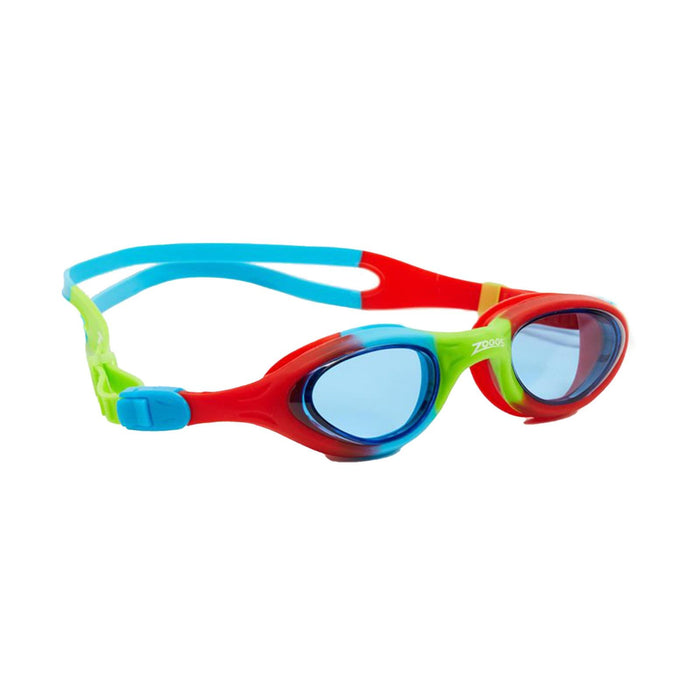 Occhialini da nuoto Super Seal Junior Rosso-Blu Lenti Fumé-Blu Zoggs 461327RDBLTBL