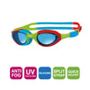 Occhialini da nuoto Super Seal Junior Rosso-Blu Lenti Fumé-Blu Zoggs 461327RDBLTBL
