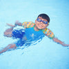 Occhialini da nuoto Little Sonic Air Kids Blu-Verde Lenti Fumé-Blu Zoggs 461418BLGNTBL