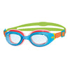 Occhialini da nuoto Little Sonic Air Kids Blu-Arancio Lenti Fumé-Blu Zoggs 461418BLORTBL
