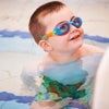 Occhialini da nuoto Little Sonic Air Kids Blu-Arancio Lenti Fumé-Blu Zoggs 461418BLORTBL