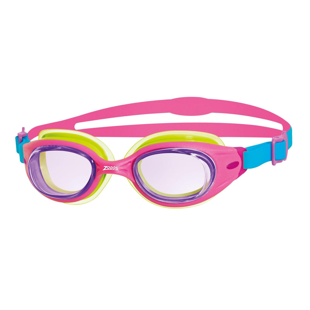 Occhialini da nuoto Little Sonic Air Kids Rosa-Verde Lenti Fumé-Viola Zoggs 461418PKGNTPU
