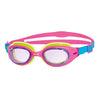 Occhialini da nuoto Little Sonic Air Kids Rosa-Verde Lenti Fumé-Viola Zoggs 461418PKGNTPU