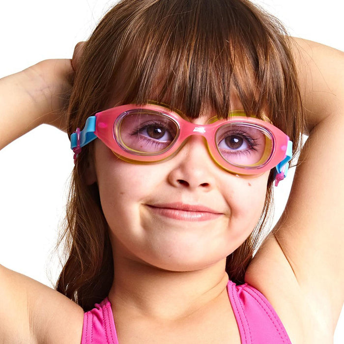 Occhialini da nuoto Little Sonic Air Kids Rosa-Verde Lenti Fumé-Viola Zoggs 461418PKGNTPU