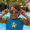 Occhialini da nuoto Little Super Seal Kids Blu-Giallo Zoggs 461419BLYLCLR