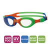Occhialini da nuoto Little Super Seal Kids Arancio-Verde Zoggs 461419ORGNCLR