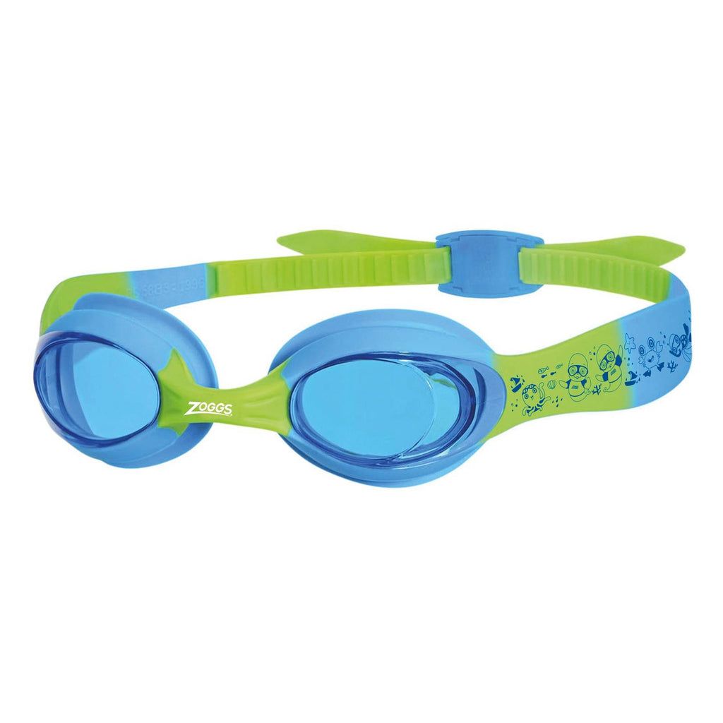 Occhialini da nuoto Little Twist Kids Blu-Verde Lenti Fumé-Blu Zoggs 461421BLGNTBL