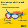 Maschera da nuoto Phantom Kids Blu-Turchese Zoggs 461423BLTQCLR