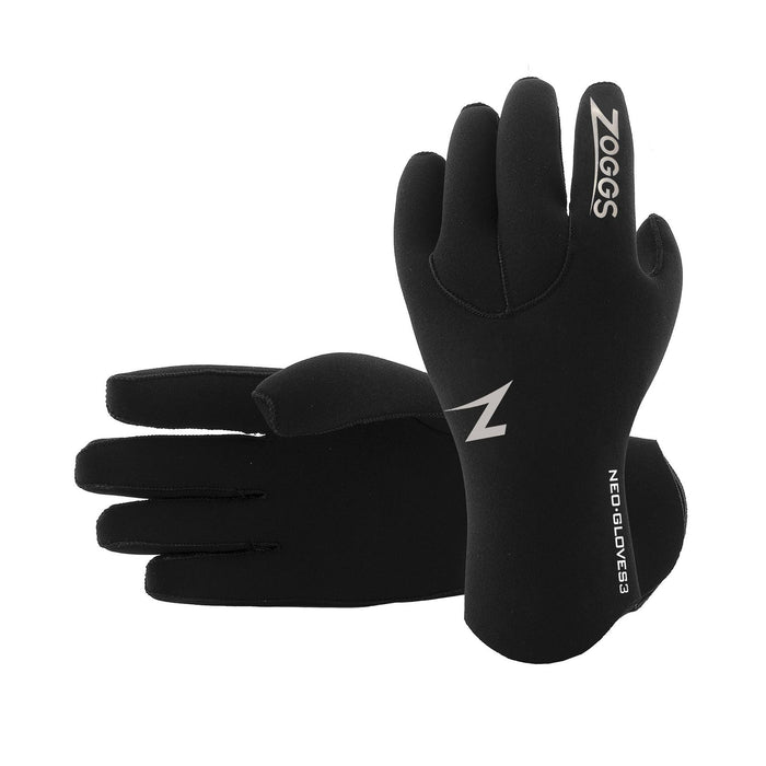 Guanti da Nuoto Neo 3 Unisex Nero M Zoggs 464046BKM