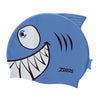 Cuffia da nuoto junior silicone personaggio blu Jaws Zoggs 465004