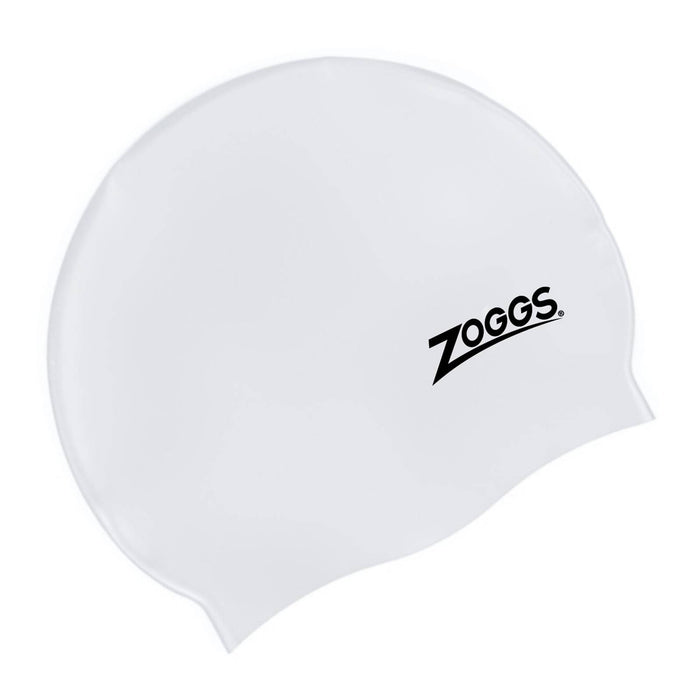 Cappellino da nuoto in silicone Bianco Zoggs 465024WH