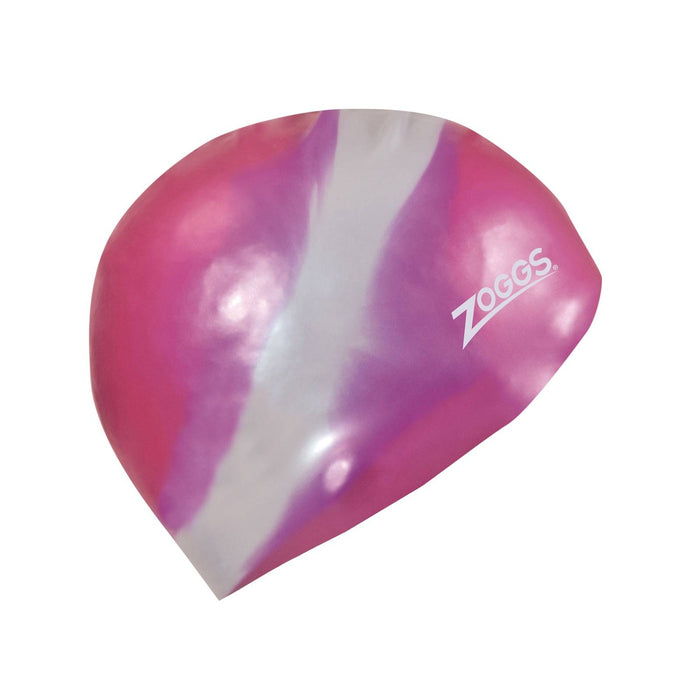 Cuffia da nuoto multicolore rosa-argento Zoggs 465027PKSI