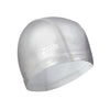Cuffia da Nuoto Nylon Spandex Pu Rivestita Argento Zoggs 465034SI