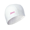 Cuffia da Nuoto Nylon Spandex Pu Rivestita Bianca-Rosa Zoggs 465034WHPK