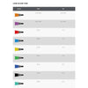 Pinne per nuoto lunga lama gomma grigio-acqua EU 45-46-UK 11-12-US 12-13 Zoggs 465213GYAQ112