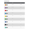 Pinne da nuoto Lunghe in gomma Grigio-Blu Chiaro UE 35-36-UK 2-3-US 3-4 Zoggs 465213GYLB23