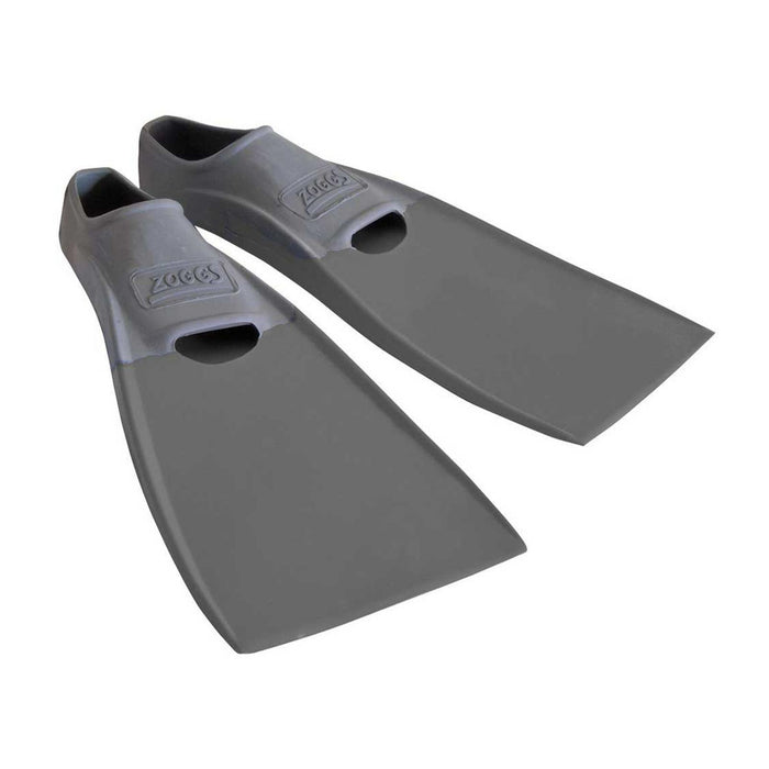 Pinne per nuoto lunga lama gomma grigio-argento EU 47-48-UK 12-13-US 13-14 Zoggs 465213GYSI123