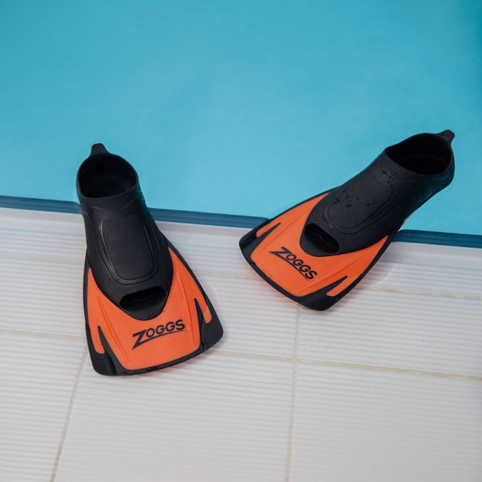 Pinne da Nuoto Swim Energy Nero-Arancione EU 40-41-UK 6-7 Zoggs 465214SFOR40