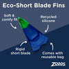 Pinne da Nuoto Lama Corta Eco Nero-Arancione EU 30-32-UK 11-1-US 12-2 Zoggs 465220BKOR111
