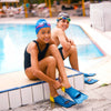 Pinne da Nuoto Lama Corta Eco Nero-Arancione EU 37-38-UK 4-5-US 5-6 Zoggs 465220BKOR45