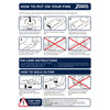 Pinne da nuoto Eco Aqua Lama Corta EU 45-46-UK 11-12-US 12-13 Zoggs 465220BLAQ112