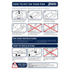 Pinne da nuoto Eco Blu-Chiaro Lama Corta EU 35-36-UK 2-3-US 3-4 Zoggs 465220BLLB23