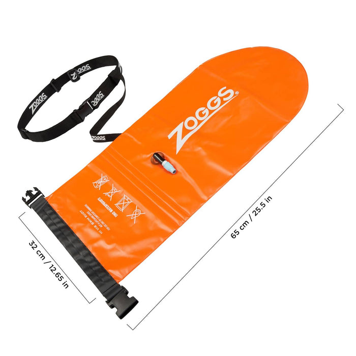 Boya da Nuoto Gonfiabile Alta Visibilità Arancione Zoggs 465302OR