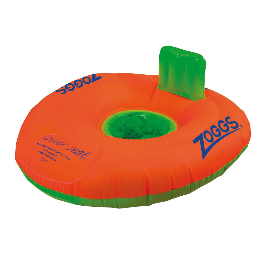 Seggiolino per bimbo arancione 0-12m 0-11kg Zoggs 465384