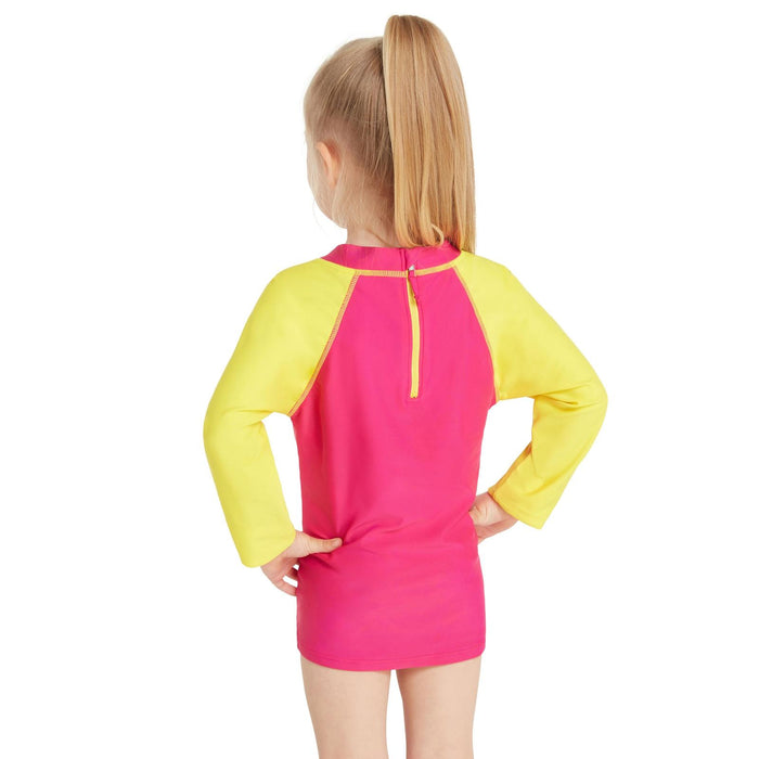 Maglietta da nuoto Manica Lunga Zip Sole Bambini Stampa Sea-Queen Età 1 Zoggs 465423SEQEYR1