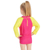 Maglietta da nuoto Manica Lunga Zip Sole Bambini Stampa Sea-Queen Età 3 Zoggs 465423SEQEYR3