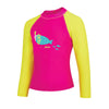 Maglietta da nuoto Manica Lunga Zip Sole Bambini Stampa Sea-Queen Età 3 Zoggs 465423SEQEYR3