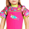 Tuta Galleggiante Water Wings Bambini Stampa Sea-Queen 1-2 Anni 11-15kg Zoggs 465524SQEU12