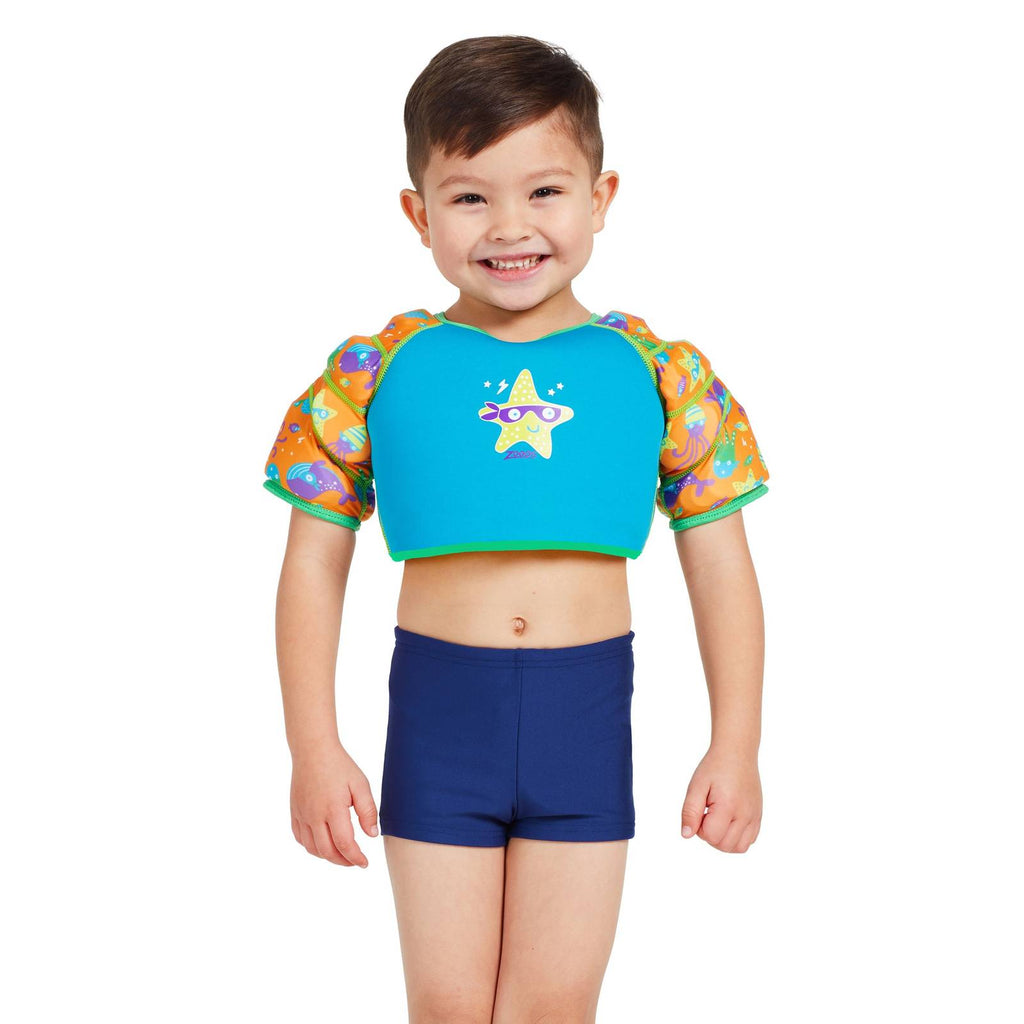 Gilet Galleggianti Bambini Stampa Super-Star 1-2 Anni 11-15kg Zoggs 465525SSEU12