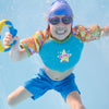 Gilet Galleggianti Bambini Stampa Super-Star 4-5 Anni 19-30kg Zoggs 465525SSEU45