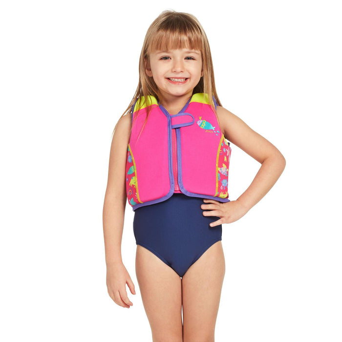Giubbotto Swimsure Bambini Stampa Sea-Queen 2-3 Anni 15-19kg Zoggs 465526SQEU23