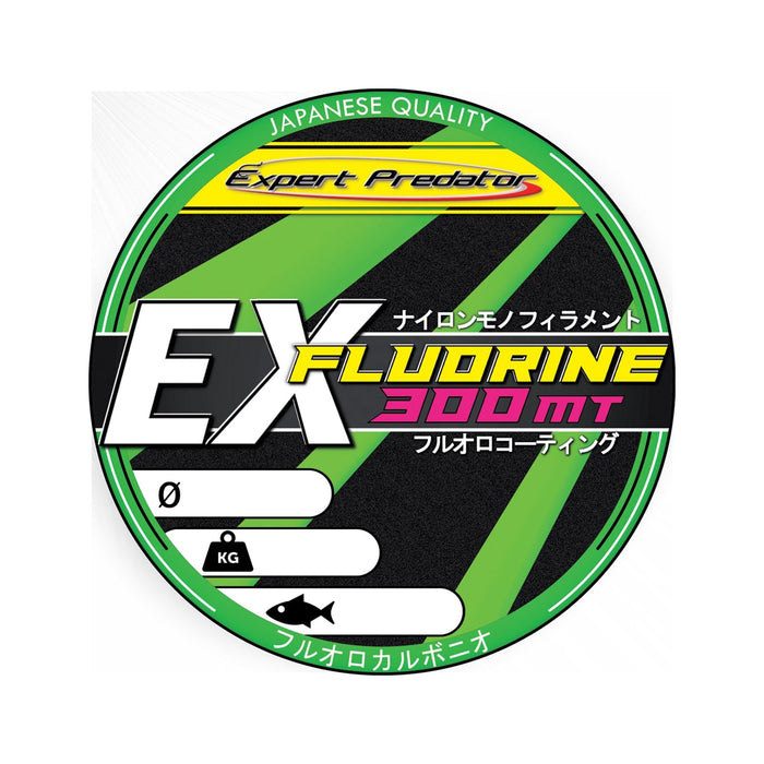Fluorocarbon Polymer Coated Line Ex-Fluorine 300m 16,2kg 0,50mm Expert Predator 60713