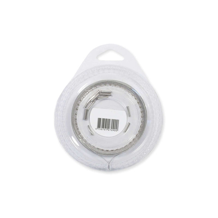 Bobine de câble gainé gris 1x7 10m 9kg Lineaeffe 7990109