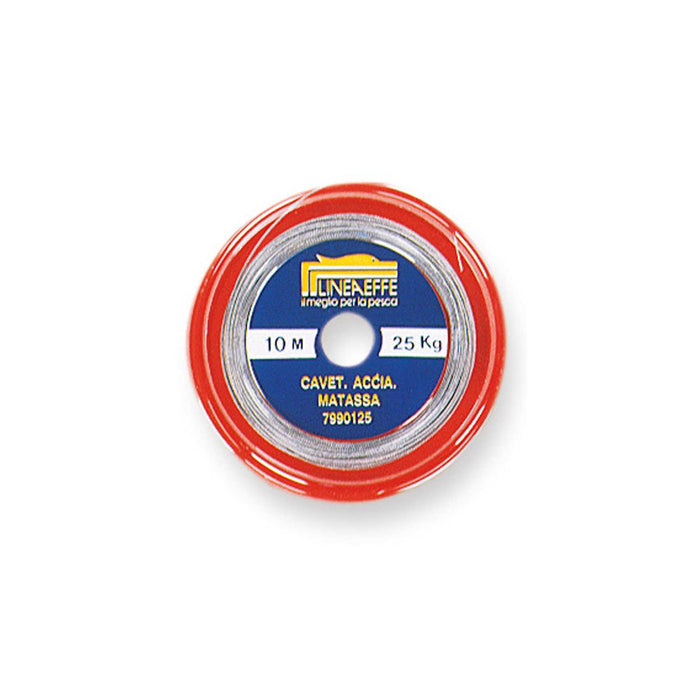 Bobine de câble gainé gris 1x7 10m 12kg Lineaeffe 7990112